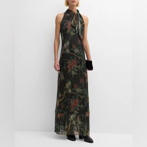 Johnny Was EVELINA METALLIC MAXI DRESS